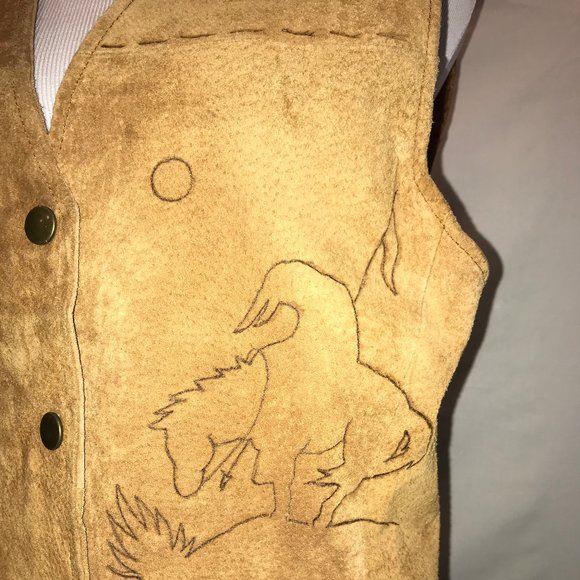 Authentic Leather Vest - Picture 1 of 4